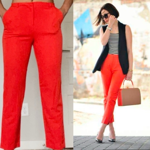 Asos Orange Smart office Pants - Picture 6 of 17